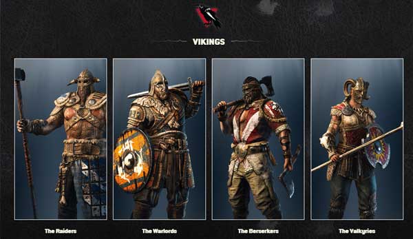 เผ่า The Warborn ( The Vikings ) เกม for honor