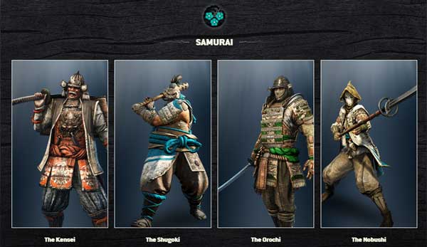 เผ่า The Chosen ( The Samurai ) เกม for honor